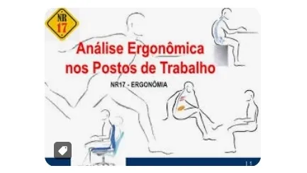 AET - Análise Ergonômica do Trabalho NR17 - 8H