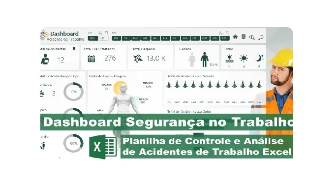 CURSO BÁSICO DE EXCEL PARA SEGURANÇA DO TRABALHO - 8 H